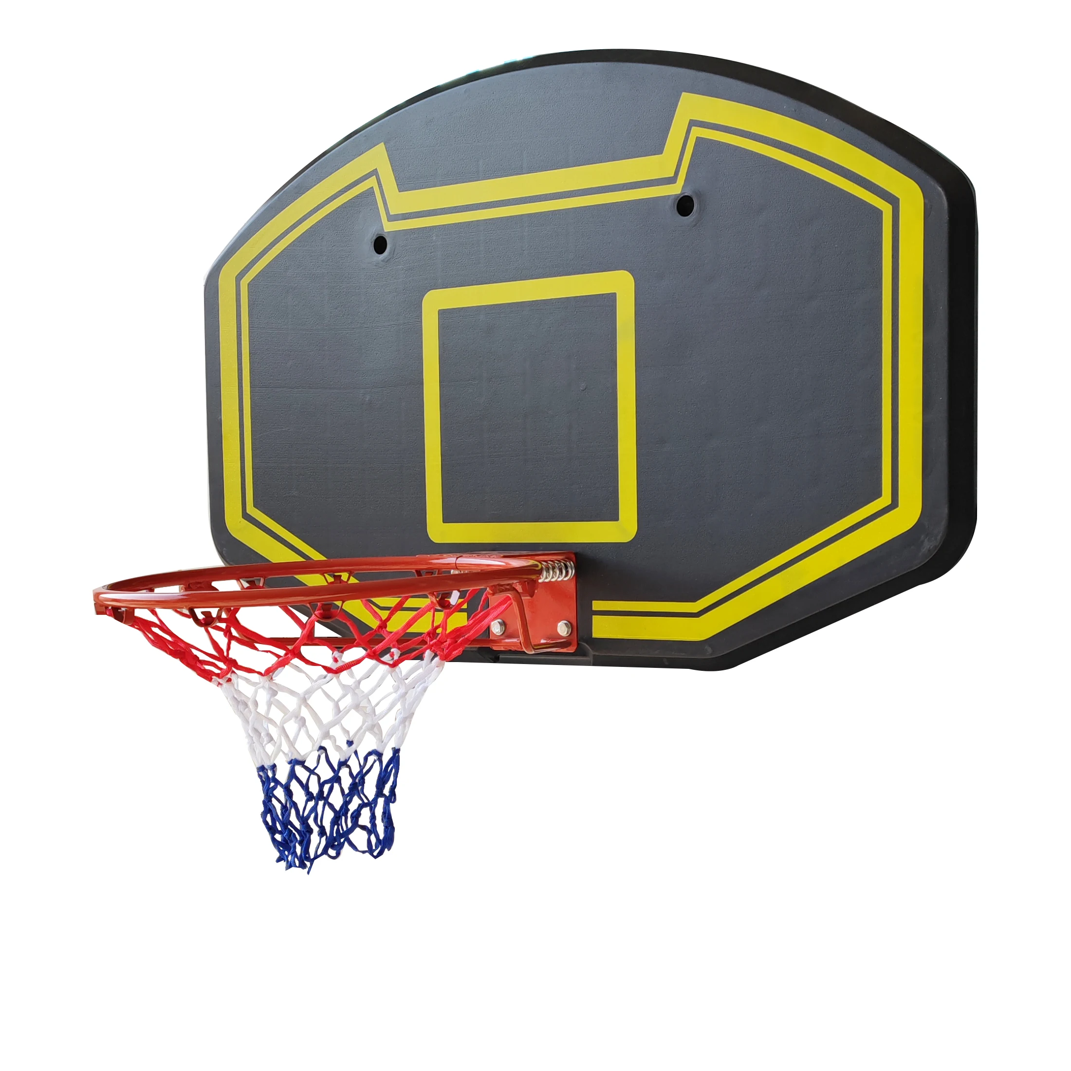 Hot Sale draagbare mini-basketbalring met bord, wandgemonteerde standaard voor binnen- en buitengebruik voor kinderplaatsen