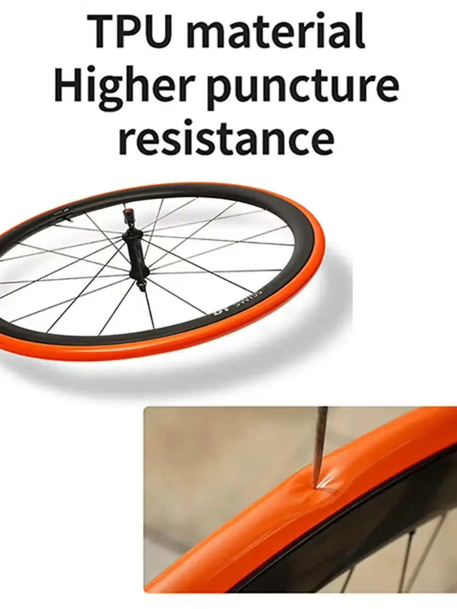 AliExpress 1/2pcs Bicycle Tpu Inner Tube 45/65/85mm Suitable For Presta Valve 700x18/23/25/28/30/32c Mountain Bike Road Bike Inner Tube