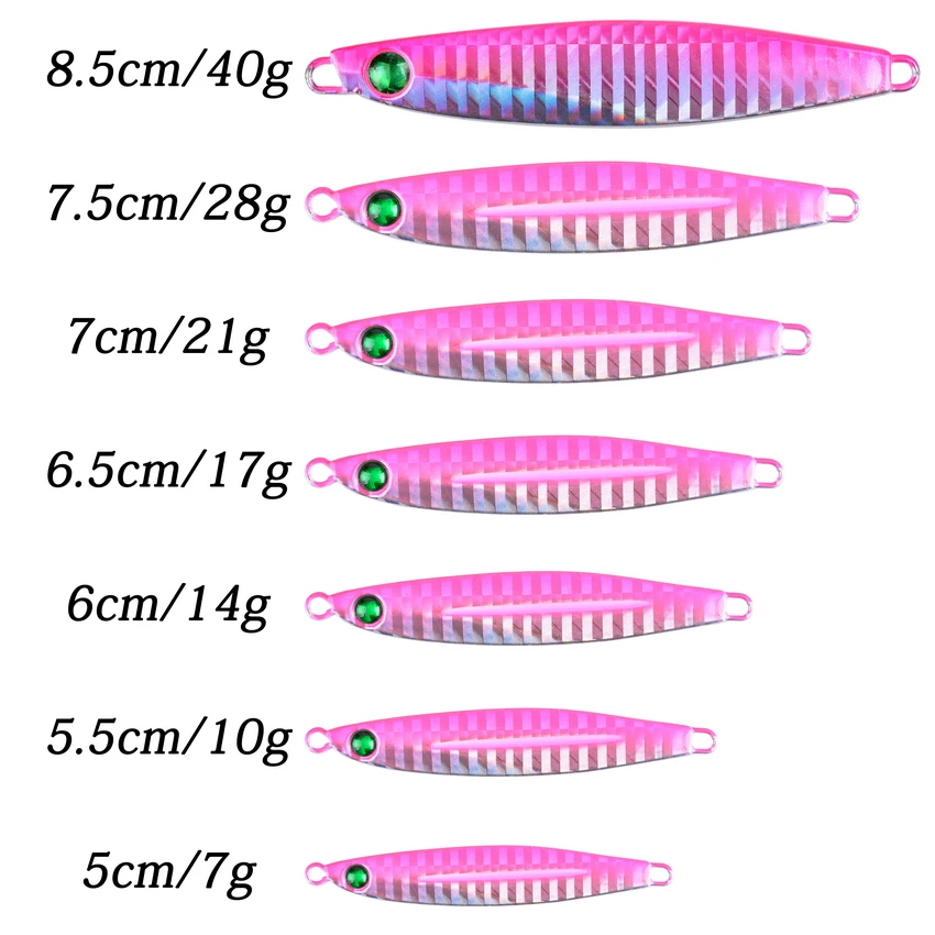 1pc Metal Spinner Cast Jig Spoon Fishing Lure 7-40g Sinking Hard Artificial Bait Fish Wobbler Carp Pike Sea Fishing Lures Tackle