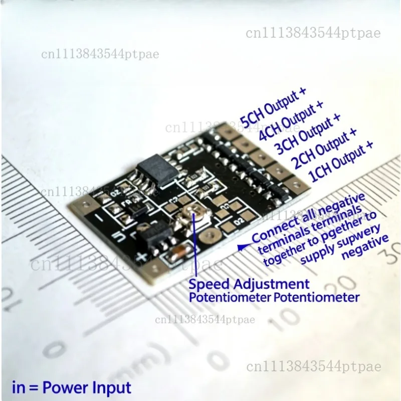 A 5-way marquee control module