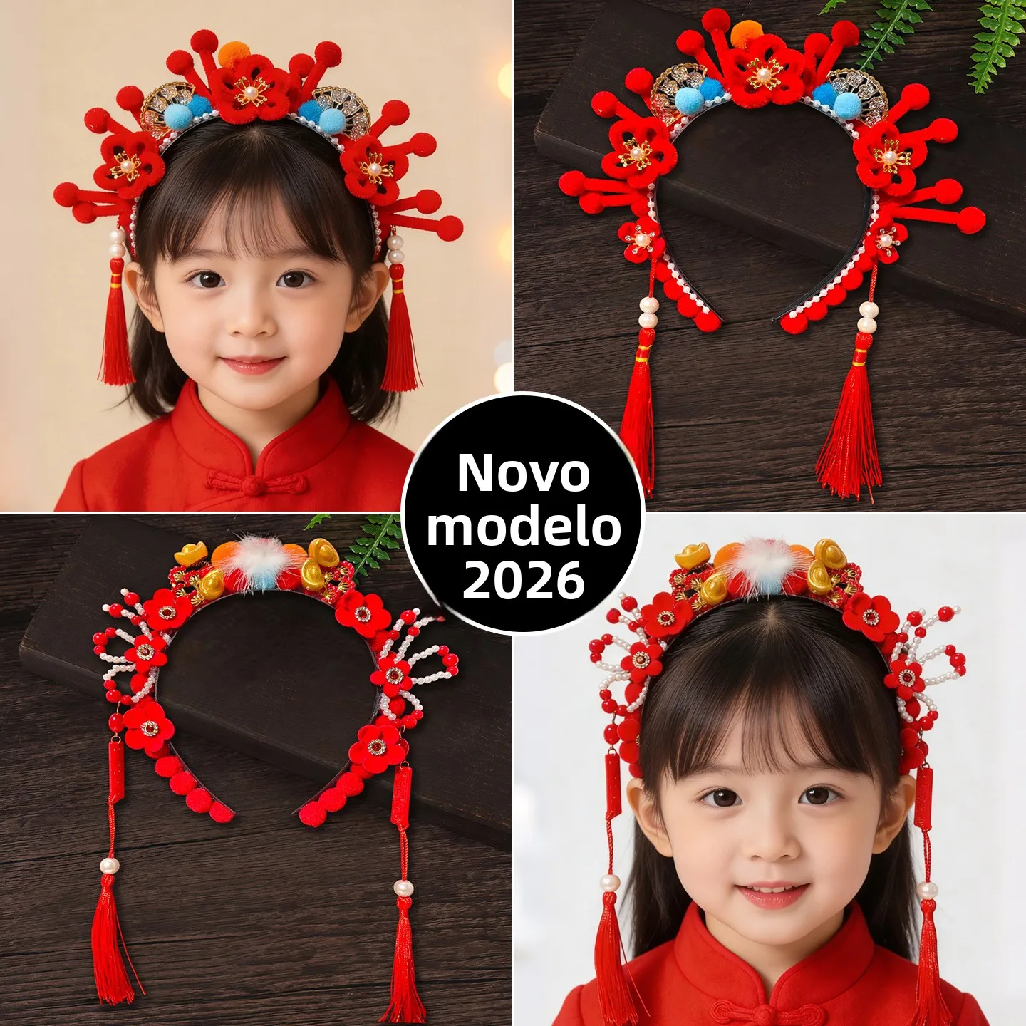 faixa-de-cabelo-vermelha-classica-de-Opera-de-pequim-para-meninas-acessorios-de-festival-infantil-acessorios-de-cabelo-trad