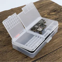 W203 Multifunctiona Plastic Storage Box For Phone Motherboard Component LCD Screen Chip Storage Box Tool