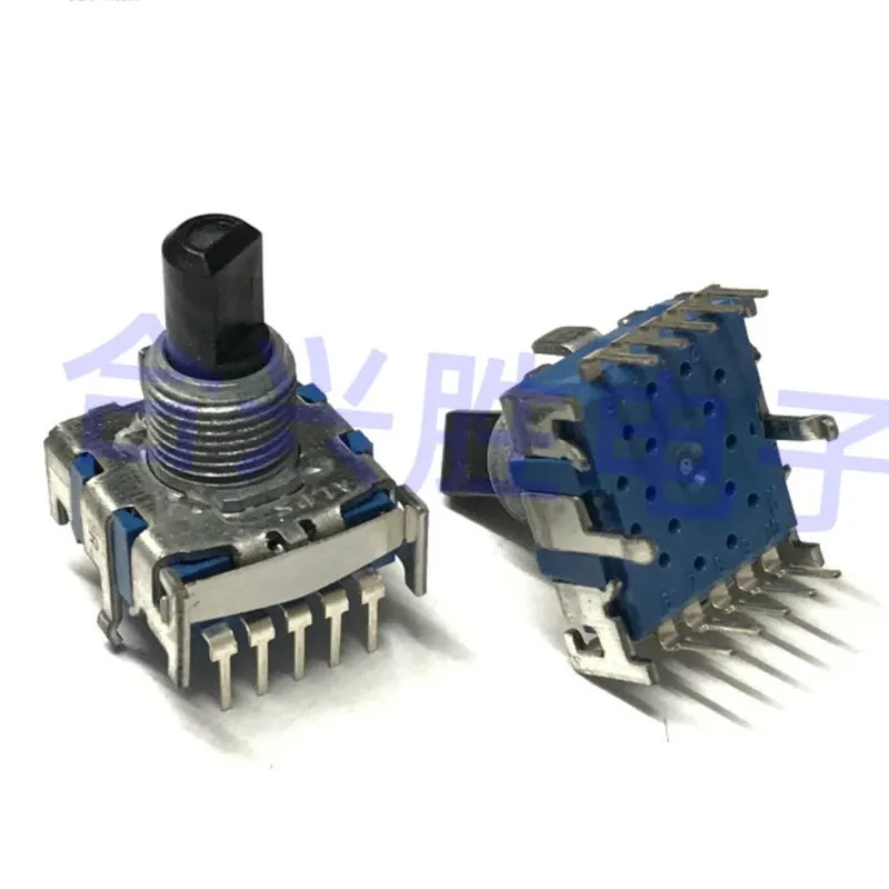 1PCS Rotary Switch SRVB131803 Band Switch 3 Gear Signal Toggle Switch Shaft Length 15MM