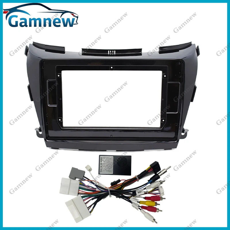 10 Inch Car Frame Fascia Adapter Canbus Box Decoder Android Radio Audio Dash Fitting Panel Kit For Nissan Murano 2016+