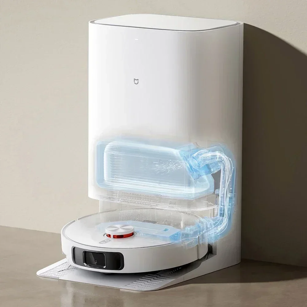 2024 XIAOMI MIJIA Almighty Sweeping Robot M40 D110CN Self-cleaning Hair Cutting Household Dirt Treatment Machine