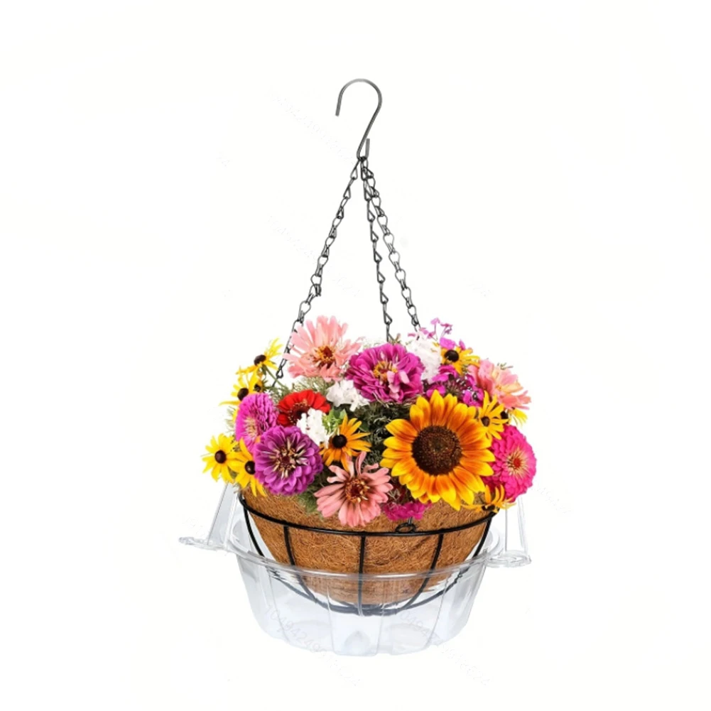 

For Balcony Artificial Flowers Handmade Decoration Handmade Long-lasting No Watering Required Plastic And Cloth