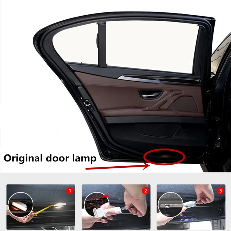 2X LED Auto Tür Projektor Willkommen Geister Schatten Glühbirnen Zubehör Für Discovery 3 4 2005 - 2009 2010 - 2017 2018 2019 2020 – Detail 6