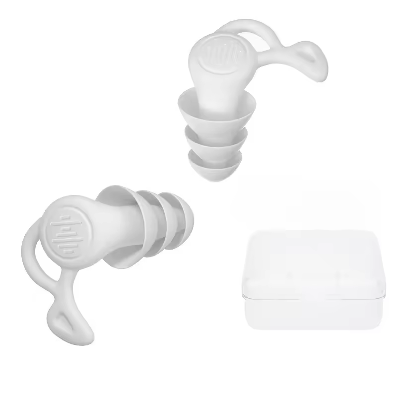 3 Layer Anti Noise Silicone Reusable Earplugs Waterproof Swimming Ear Plugs For Sleeping Diving Surf Soft Comfort Ear Protector - Image 3