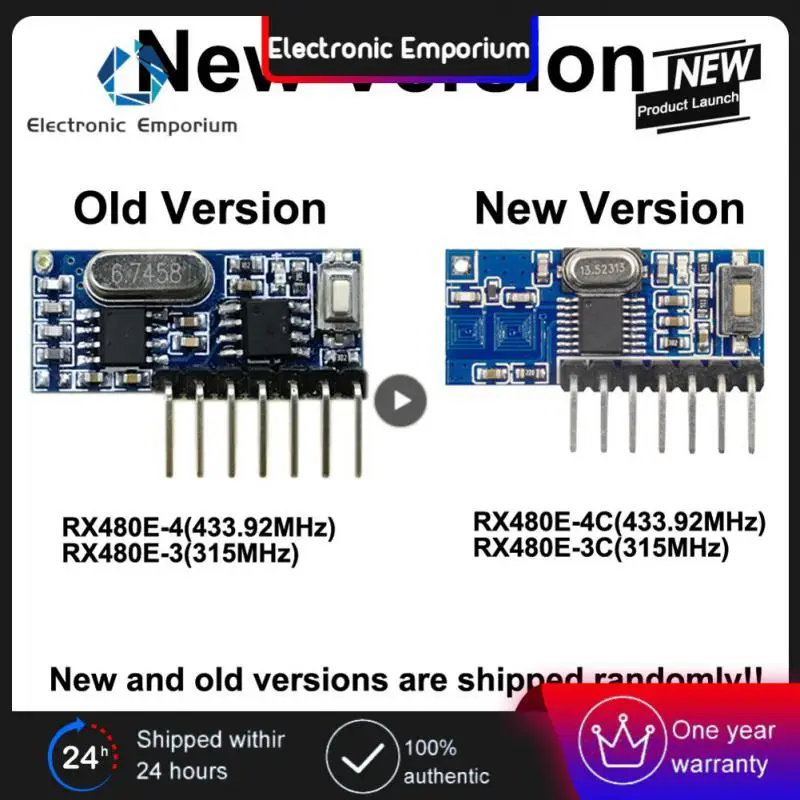 GREMA433.92MHz super heterodyne receiver module with decoding wireless decoding module remote control 1527 learning code