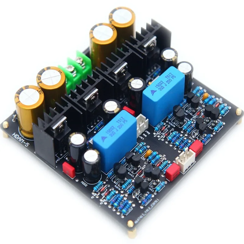 

Reference HDAM Hyper Dynamic MARANTZ Circuit HiFi Class A Preamp Audio Amplifier Board DIY Mirror Symmetry Design