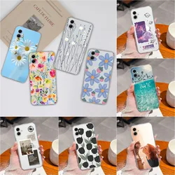 For Samsung A05 Galaxy A05s Phone Case Back Cover Screen Protector Fashion New Design Transparent Shockproof Soft Silicone Funda