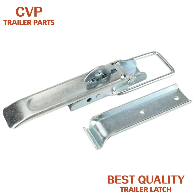 CVP Utility Trailer Lift Gate Latches with Plate Spare Parts Over Centre Catches RV Parts Camper Accessories Caravan Components