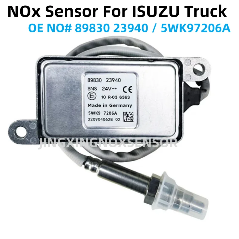 5WK97206A 5WK97206 8983023940 Original NEW Nitrogen Oxide NOx Sensor 24V For ISUZU Truck Parts