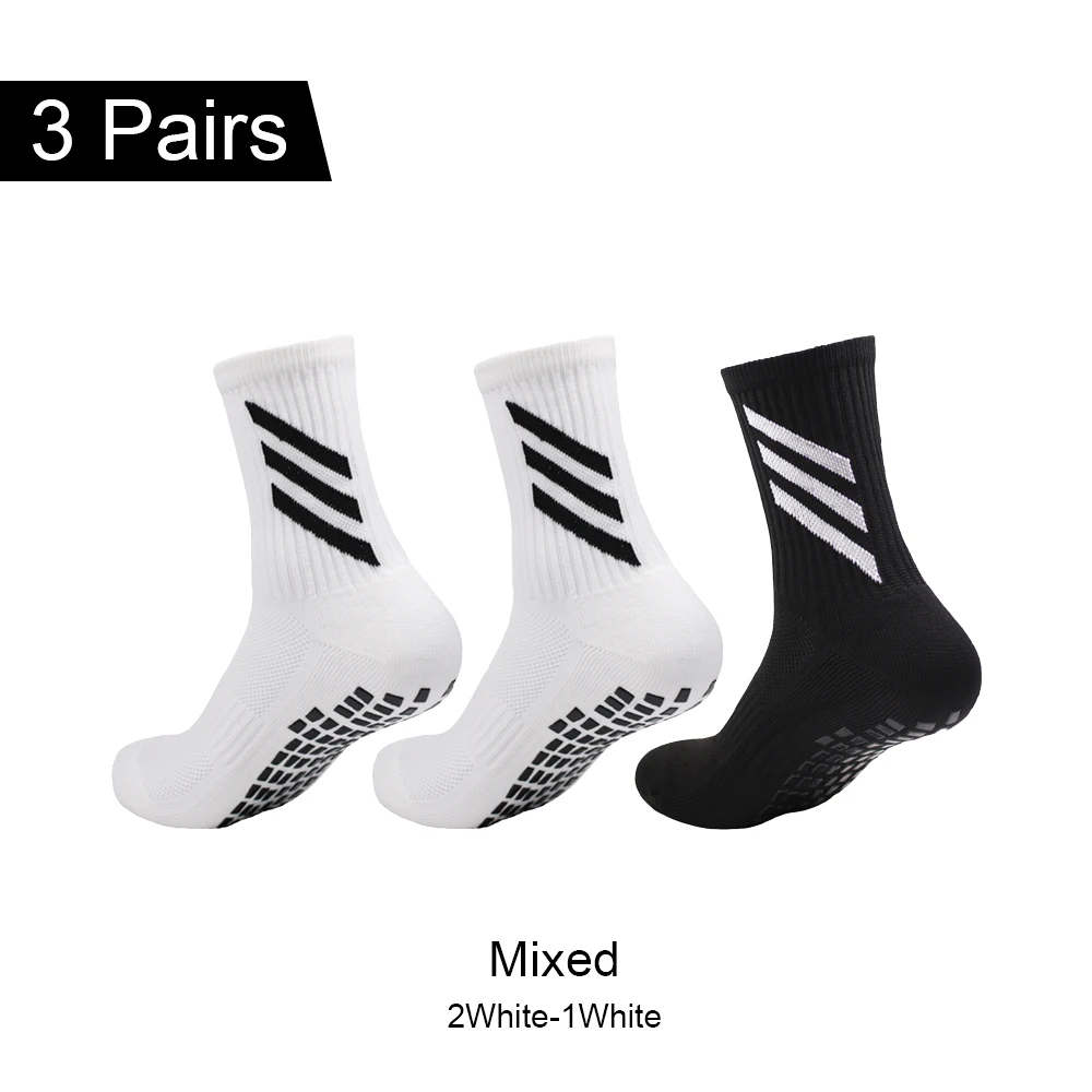 1/3/5 Pairs Outdoor Sports Socks Training Football Socks Dispensing Non-slip Ski Socks Tennis Socks Climbing Socks Rock