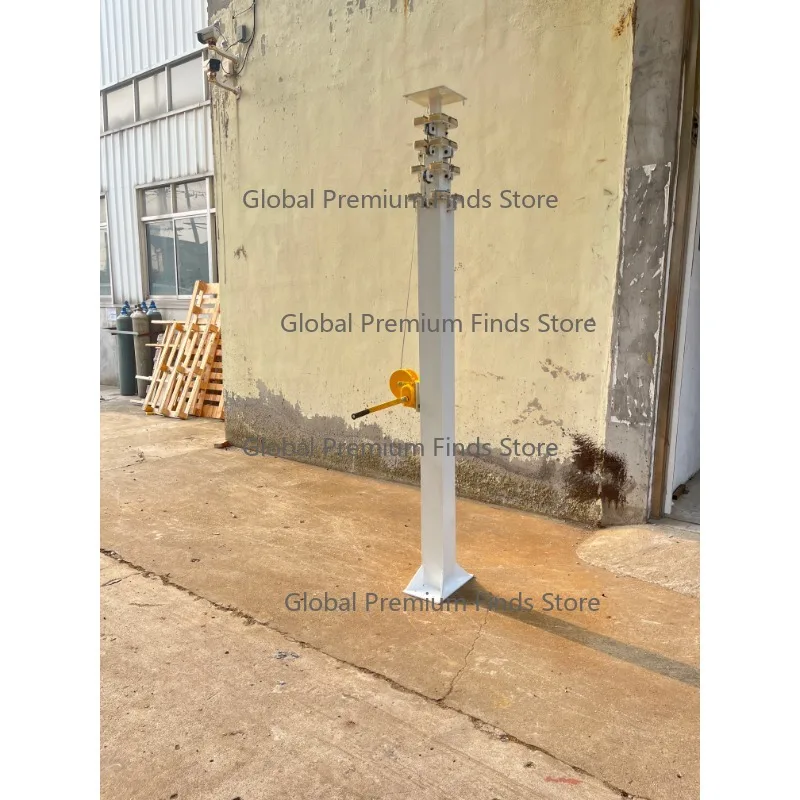 

9-12m Self-Standing Hand Cranked Lifting Mast | Hot-Sale Manual Elevation Equipment