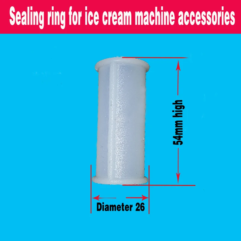 Ice cream machine accessories Sealing ring Discharge valve rod Small circle I-shaped circle Ice cream cone machine components