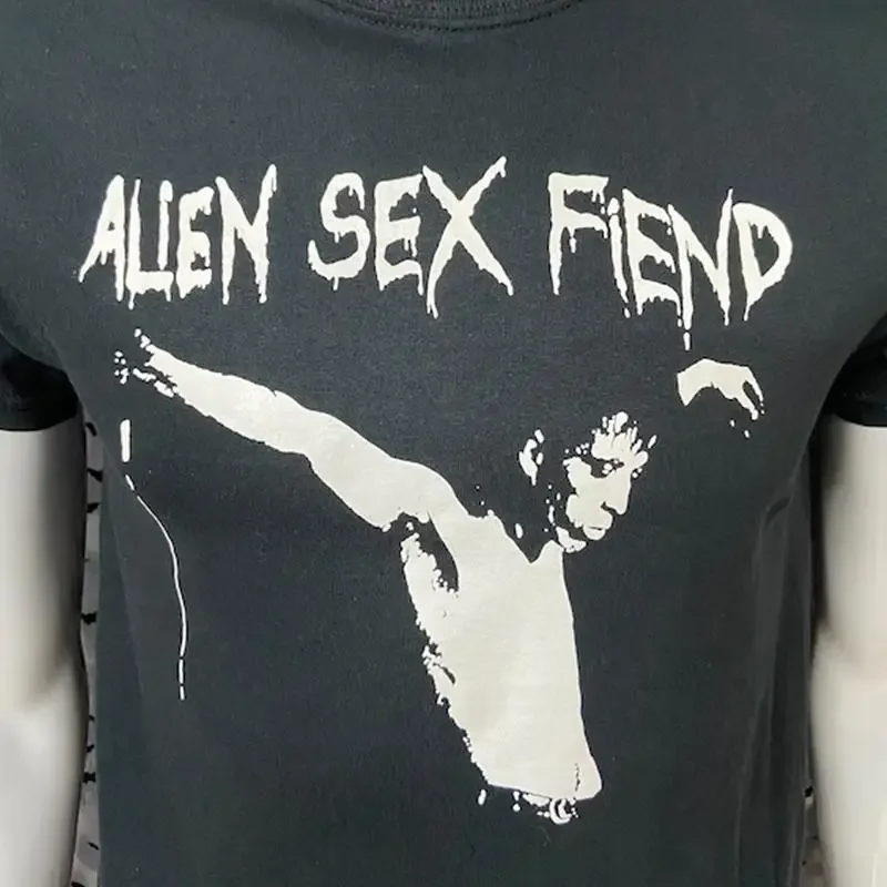 Vtg Alien Sex Fiend Band T Shirt Black All Sizes S 5Xl
