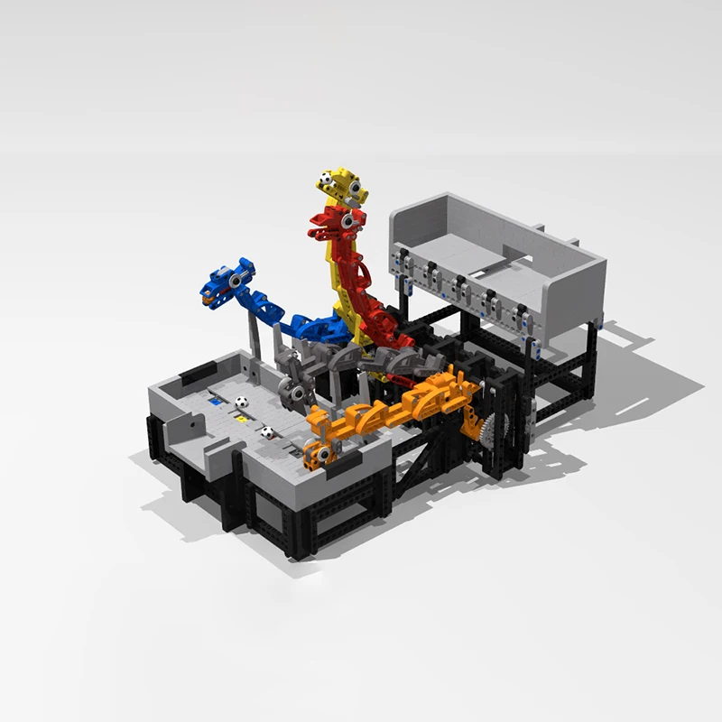 สัตว์ GBC รุ่น Modular Architecture MOC ประกอบบล็อกอาคารเทคโนโลยีอิฐผู้ใหญ่เดสก์ท็อปของเล่น Xmas ของขวัญ