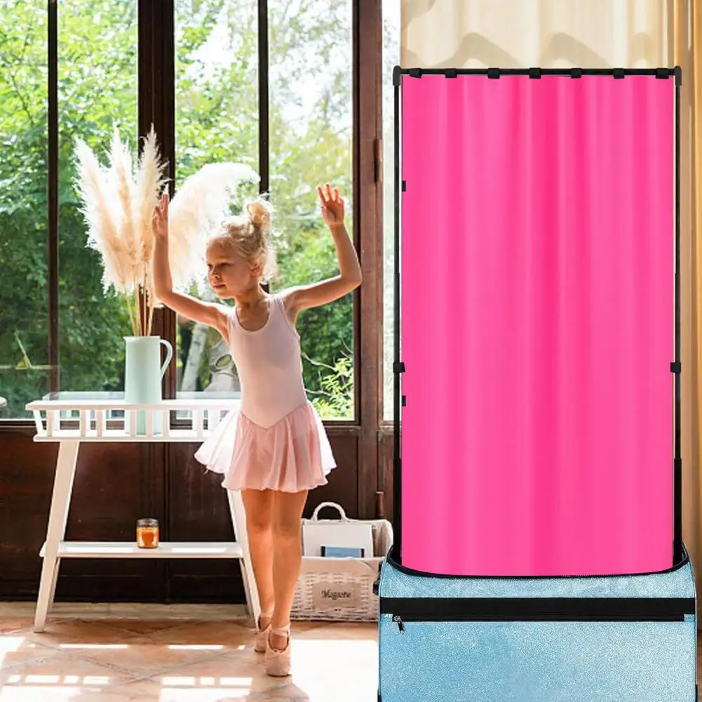 

Durable Dance Bag Privacy Privacy Curtain for Dancers Easy Install Solid Color Backstage Changing for Performers for Events