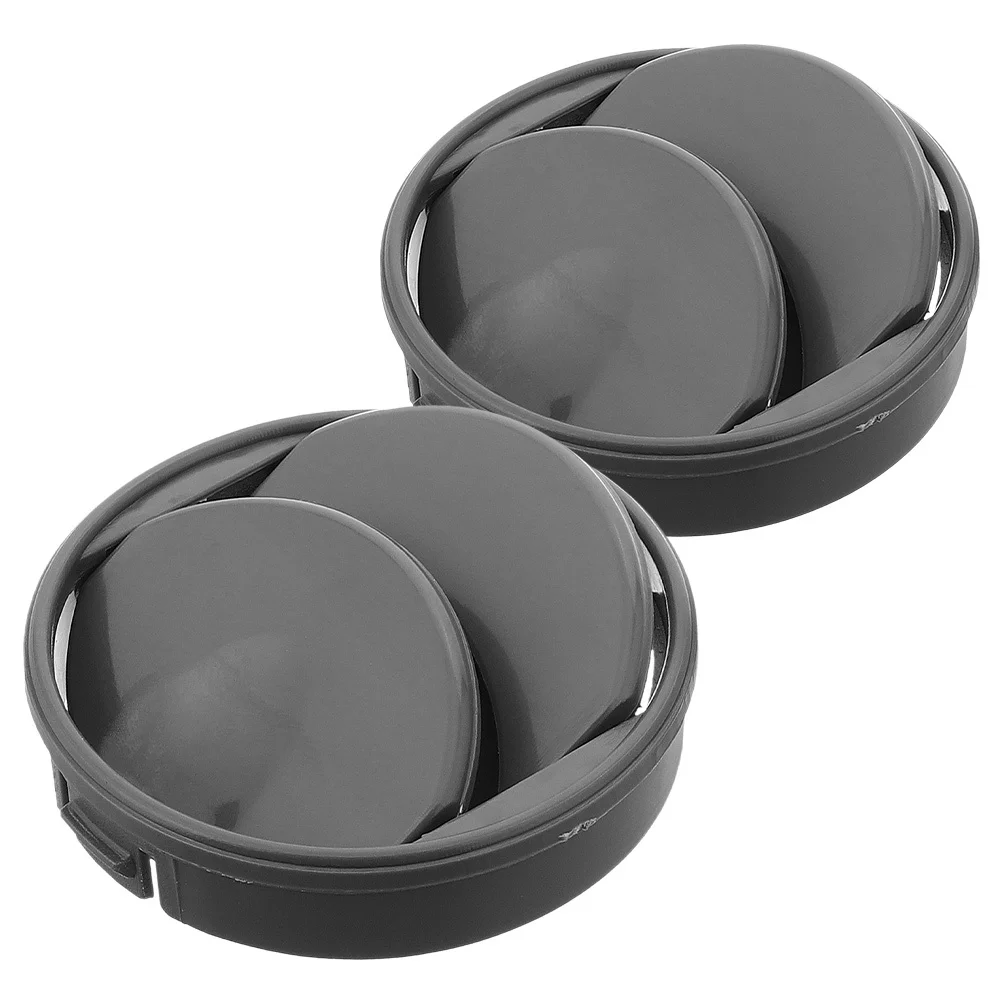 2 قطعة منفذ تنفيس تكييف هواء الحافلة العالمية غطاء فتحة تهوية لوحة القيادة المتينة لوحة تدفق هواء السيارة سهلة التركيب