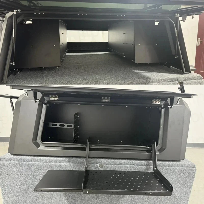 KQX Factory Canopy for Rang 2023 - One-piece Welded Aluminum Structure Heavy-Duty Truck Bed Cover Weatherproof & Durable