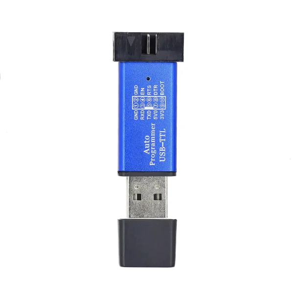 STC download cable microcontroller programmer module USB to TTL no manual cold start STC ISP 3.3V 5V