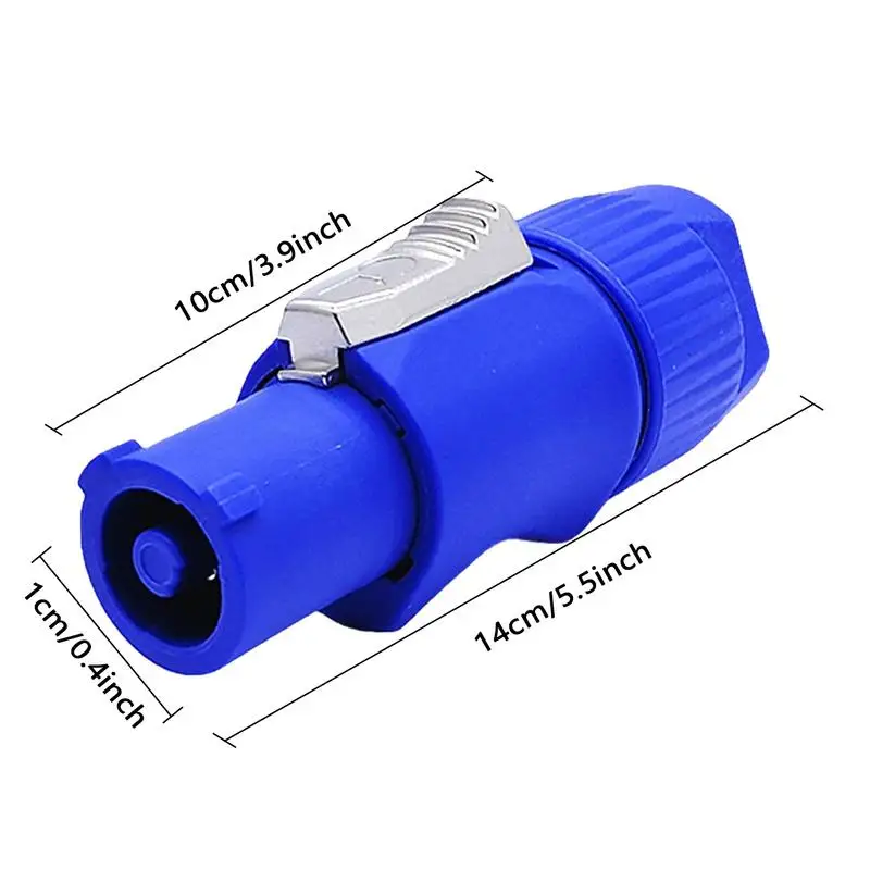 موصل محول سلك مكبر الصوت موصلات الصوت المهنية ثلاثة النواة مكبر الصوت التوصيل تويست قفل الصوت تويست قفل محول