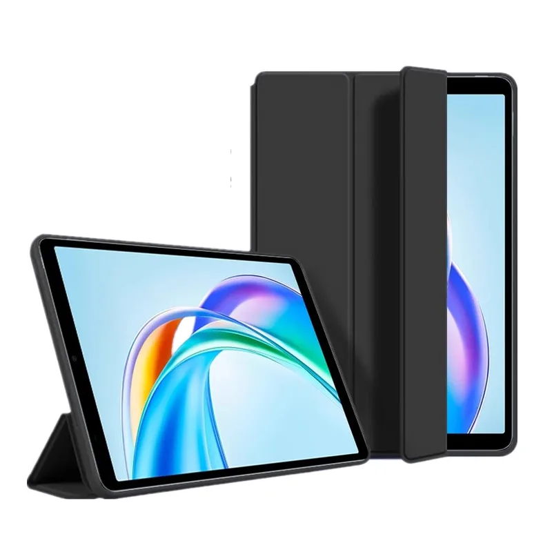 

For Huawei Honor Pad X7 8.7 inch 2025 Case JMS-W09/JMS-L09 Folding Stand PU Leather Silicone Soft TPU Back Tablet Funda Coque