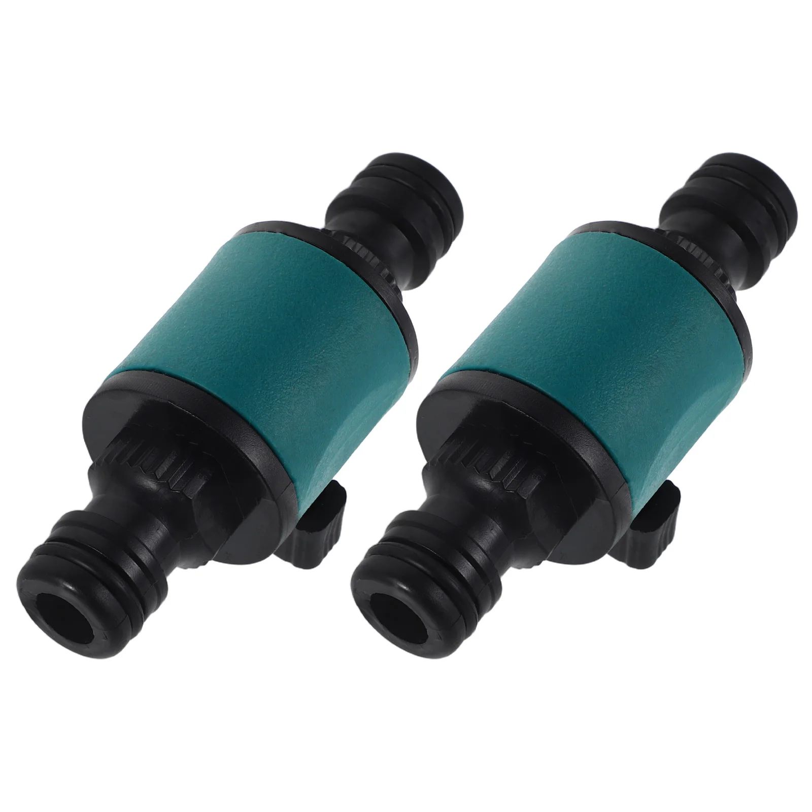 

2Pcs Quick Connect Nipple Throttle Valve Adapter Water Flow Control Garden Hose Connector Hose Repair Fitting Extension