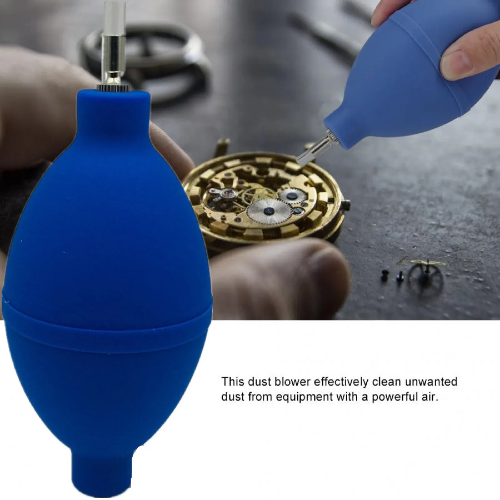 Rubber Watch Dust Blower Cleaner Protable Air Blower Ball Pump Soft Cleaning Pump Professional Tool for Watchmakers
