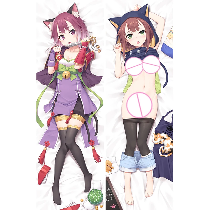 

Anime Pillow Cover Dakimakura Young Girl Tits Double-Sided Print Life-Size Body Pillows Cover Adult Case Bedding Gifts