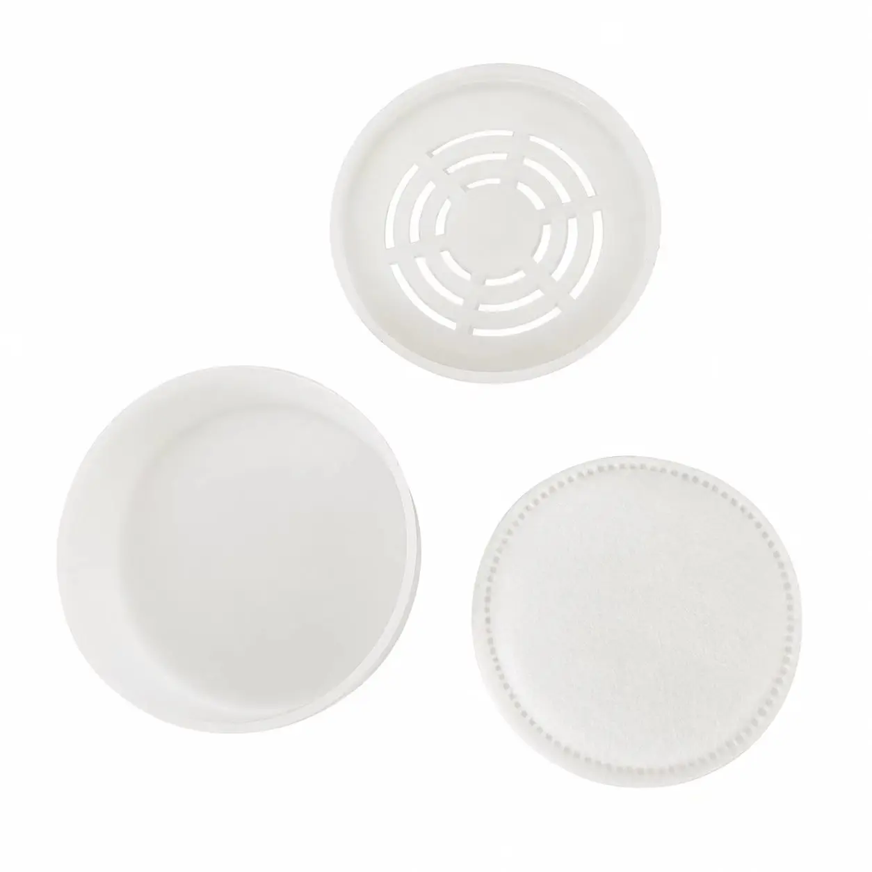 8pcs Chinabees Beekeeping Varroa Mite Treatment Evaporator Box with Absorbent Pad, Slow Release Beehive Fumigation Dispenser