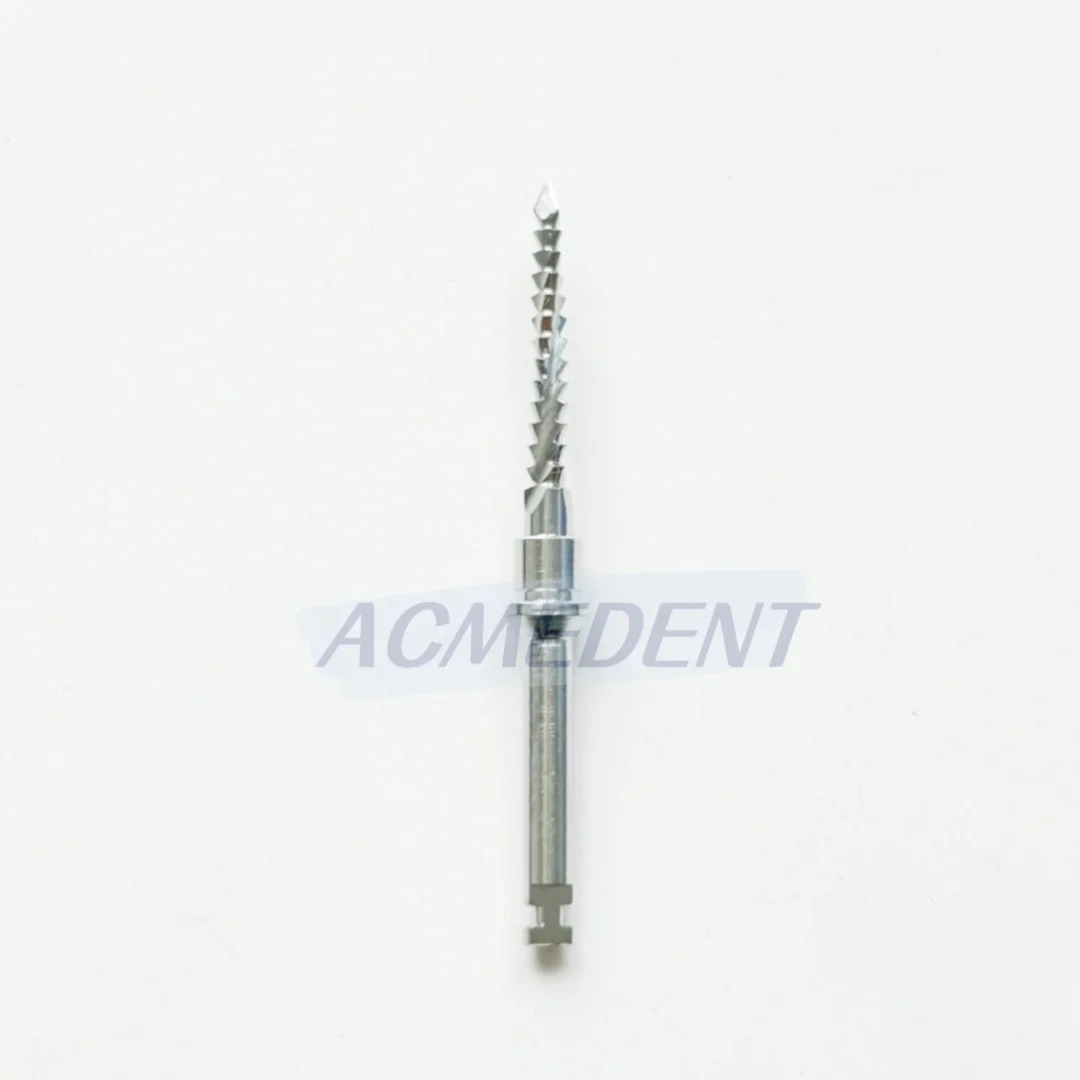 Dental Cross Cutter Drill Implant Bone Cut Debris Blade Fit Lindemann Point Head