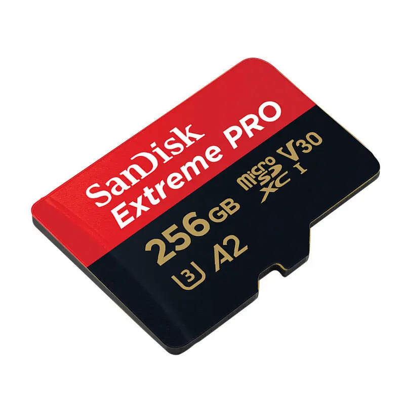 SanDisk Speicherkarte microsd 512 GB 256 GB 128 GB 64 GB Micro-SD-Karte Extreme/Extreme PRO TF-Karte Class10 U3 V30 4K UHD A2 Micro SDXC