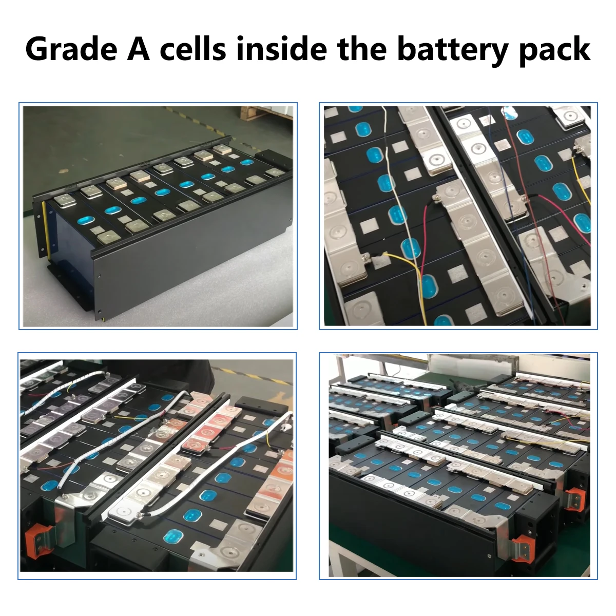 LiFePO4 48V 300Ah 15KW Battery 51.2V 100Ah 200Ah 5KW Bluetooth 16S 200A BMS CAN RS485 ＞6000 Cycles For Solar- From EU No Tax