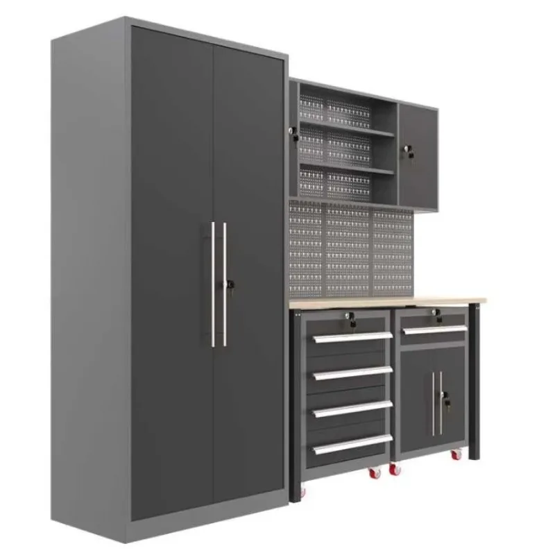 

Garage Storage Cabinets Heavy-Duty Modular Mechanical Wardrobe Workshop Multifunction Tool Cabinet Modular Workstation