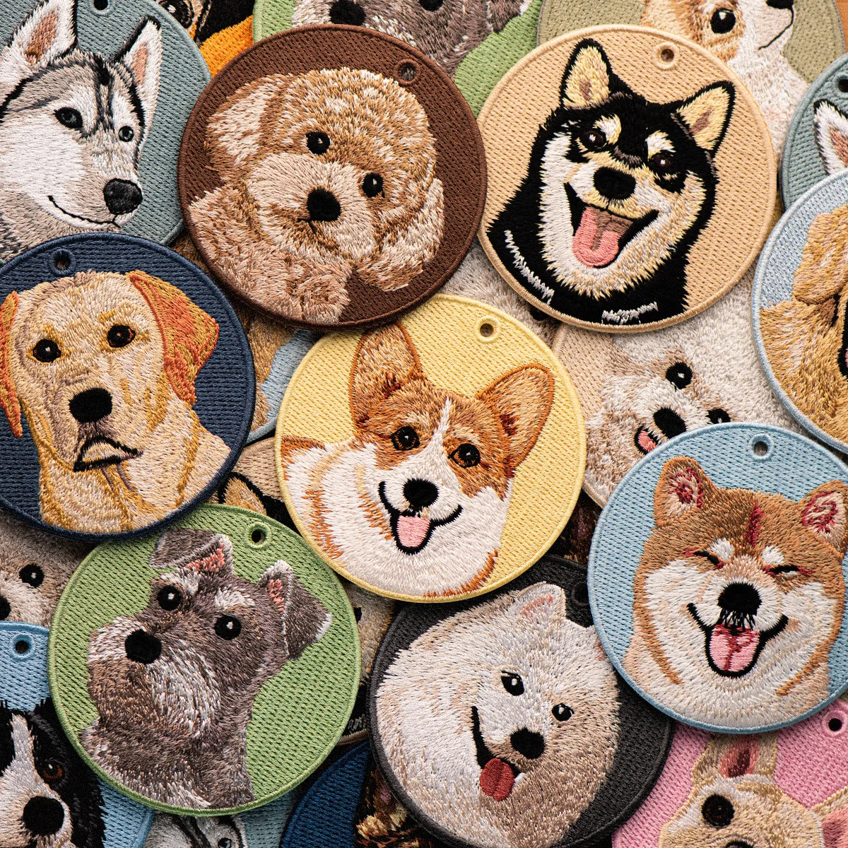 Portachiavi con toppa per cani - Embroidery Xmas recensione e prezzo