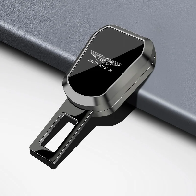 

Car Seat Belt Clip Extender Safety Seatbelt Lock Buckle Plug For Aston Martin DBS Superleggera DB5 DB9 One-77 Vanquish Valour