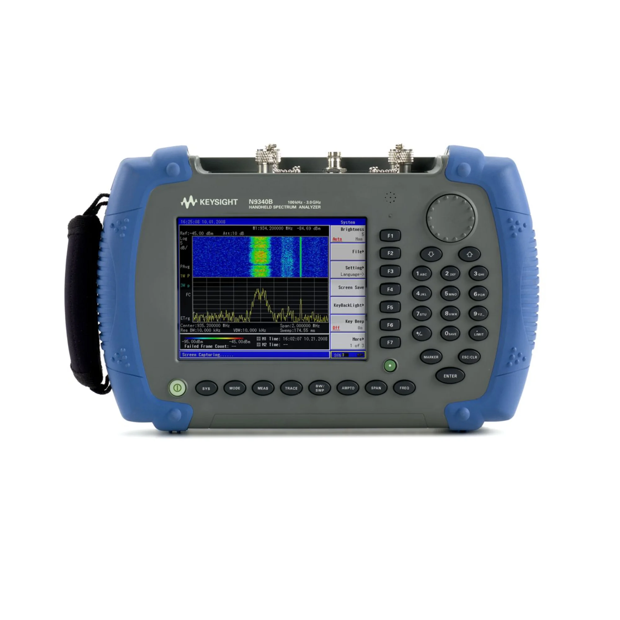 Second-hand machines Keysight Agilent N9340B Handheld RF Spectrum Analyzer 3 GHz