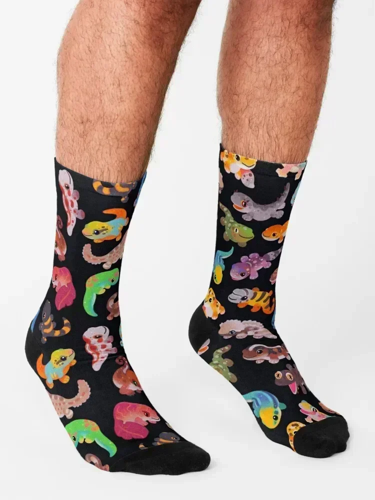 Gecko Socks funny sock custom Soccer cute Socks For Man Women's
