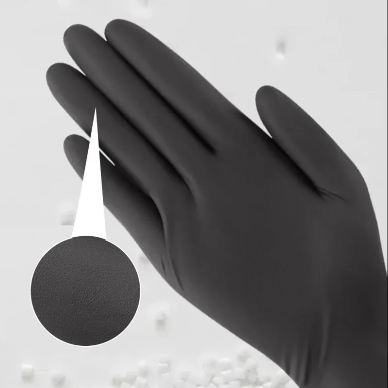 Перчатки Нитриловые черные, 20/60 шт.