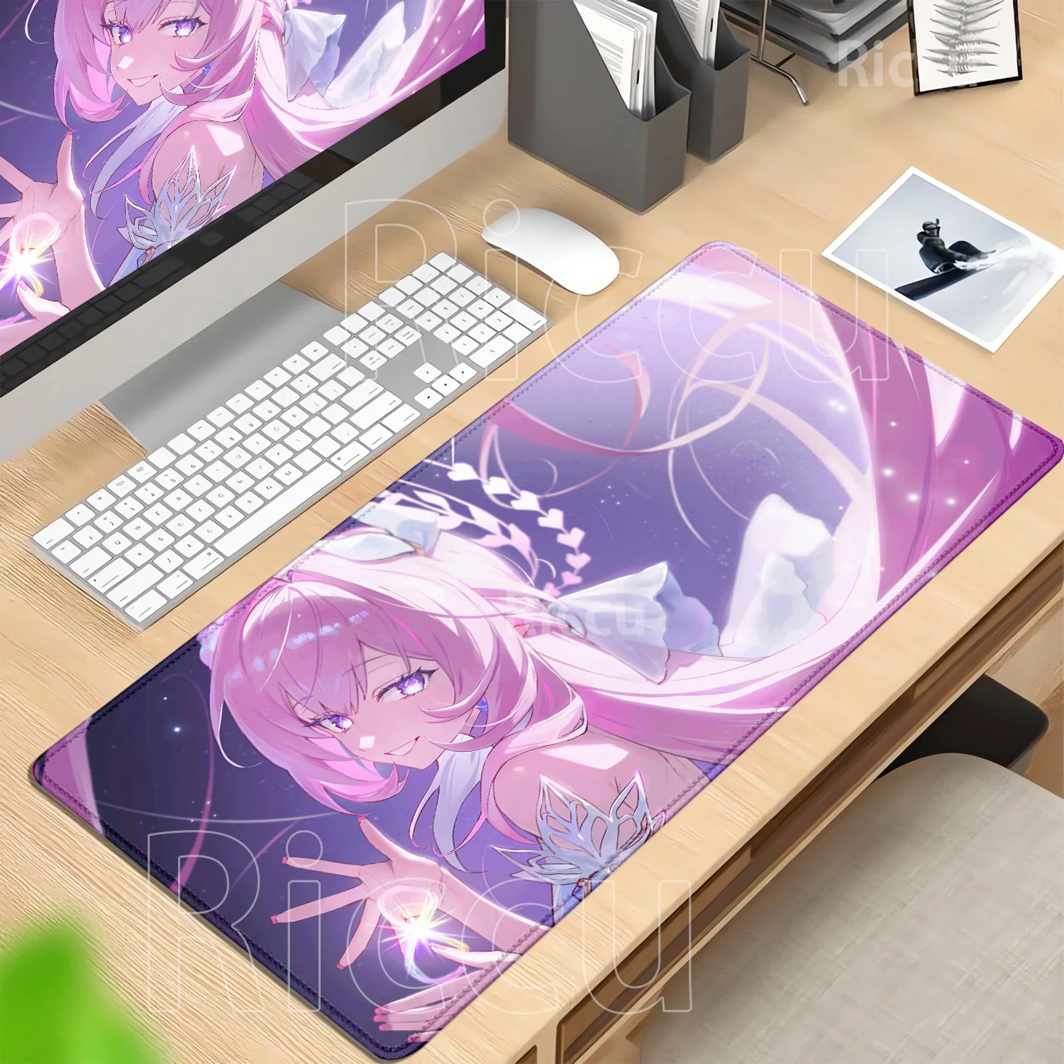 Mouse Pad Honkai Star Rail Cyrene HD printing Pretty Gaming Lock Edge Large Rubber Anime kawaii Mousepad Laptop offices Desk Mat