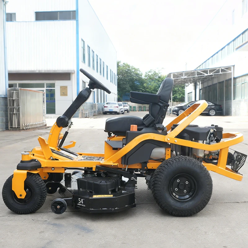 جزازة العشب المخصصة للتحكم عن بعد صفر ركوب جزازة العشب مع محرك جرار العشب الثقيلة للبيع