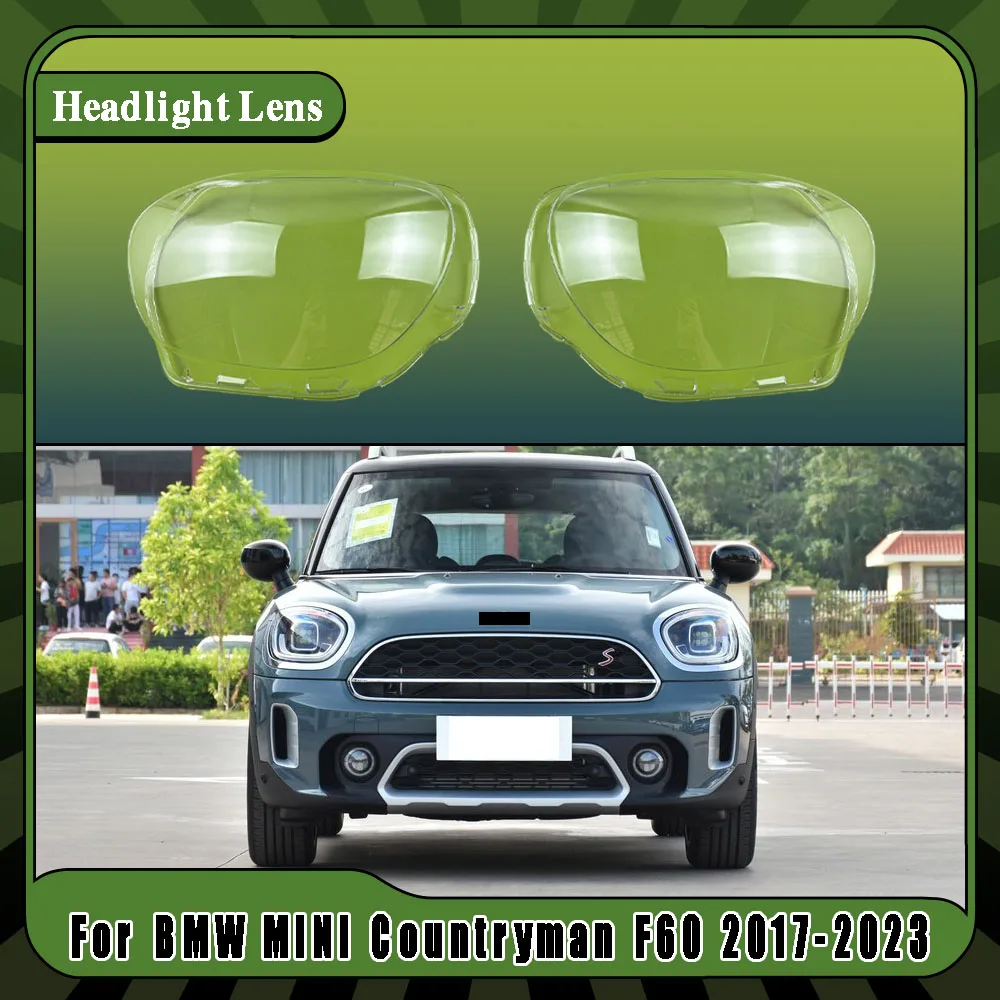 

Для BMW MINI Countryman F60 2017-2023 корпус передних фар прозрачная крышка абажур абажур лампы корпус линзы маски