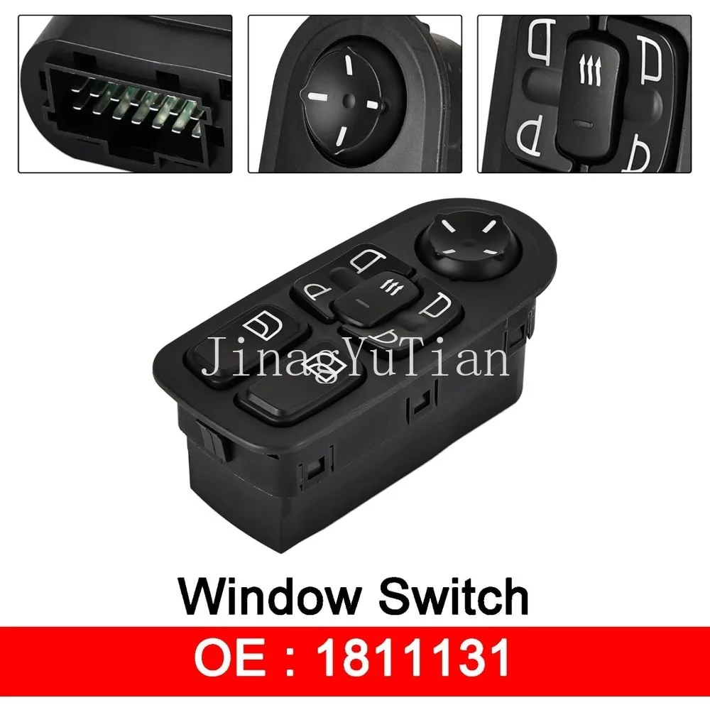

Front Left Electric Power Master Power Window Switch Lifter Control Button Parts for DAF CF XF Series 2005-2013 Car Accessories