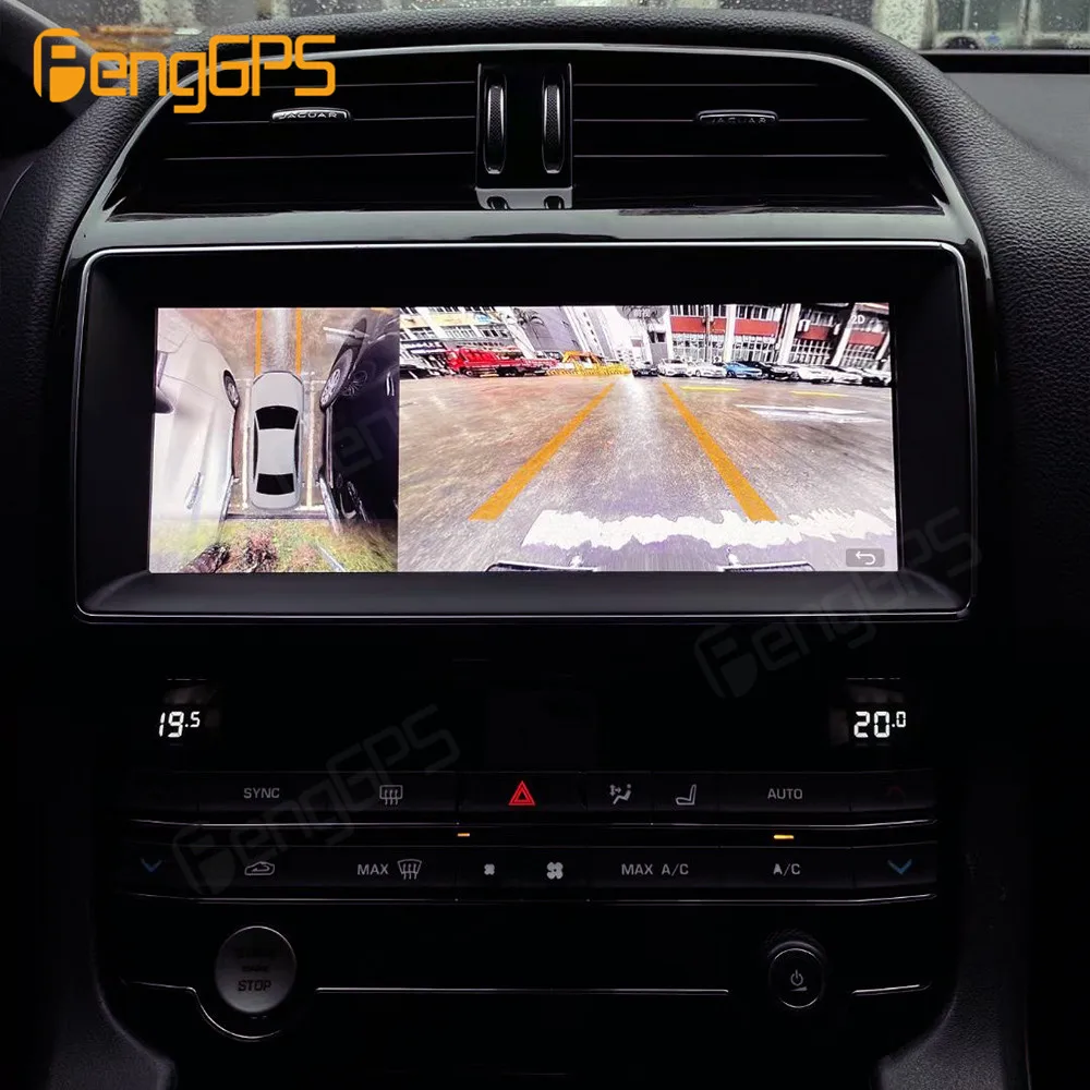 128GB Android 13 Car Radio For Jaguar XE XEL F-PACE 2016-2019 car multimedia player wireless carplay android auto utoradio Head