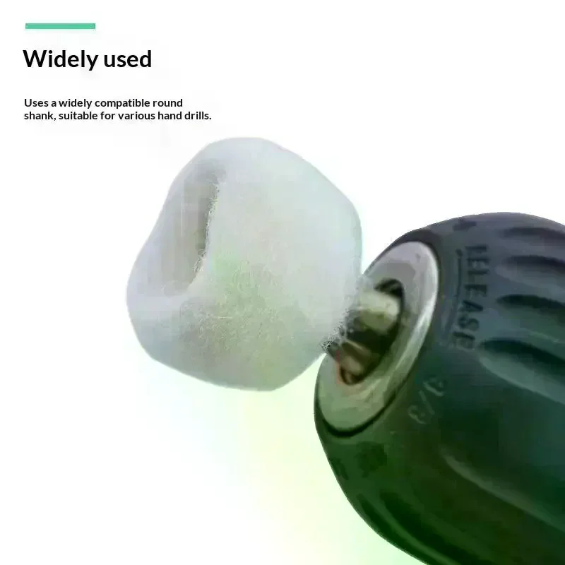10Pcs Mini Grinding Sanding Head Abrasive Disc Felt 2.35/3mm Shank Buffing Wheels Metal Polish Brush Drill Rotary Tool