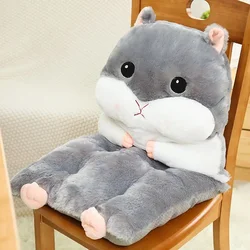 Cute Hamster Hand Warmer Pillow Sleeping Cushion Office Student Chair Cushion Seat Cushion Chair Winter Thickened Backrest