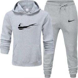 Set van sportkleding en broeken voor heren, casual sportkleding, sportkleding, vrijetijdskleding, herfst en winter 2024