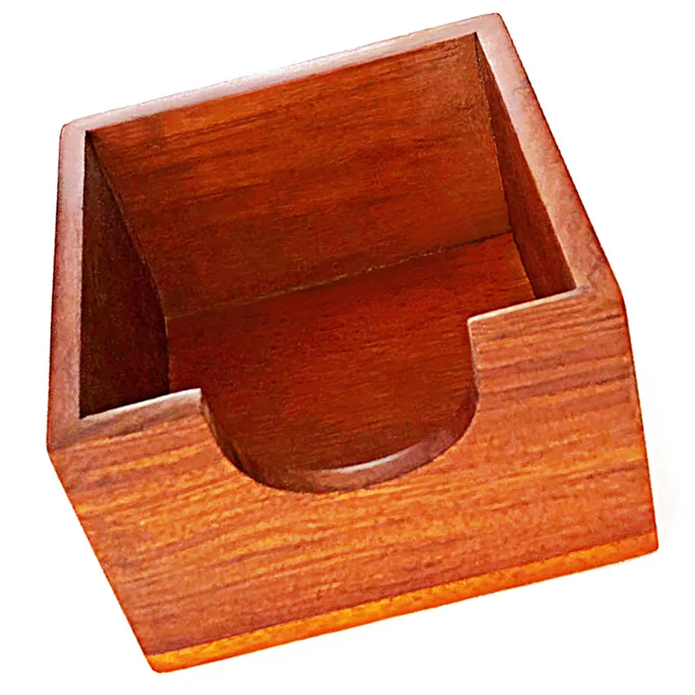 

Square Tissue Box without Lid 12cm Napkin Holder Wood Material Paper Towel Dispenser Kitchen Restaurant Bar Cafe Hotel